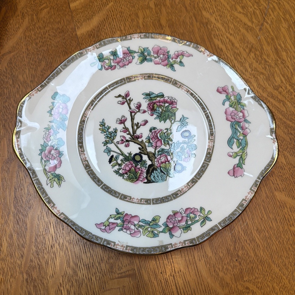 Duchess Fine Bone China England India Tree 10" Cake Plate MINT